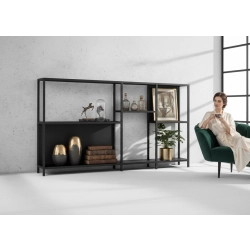 KONSOLA - REGAŁA CZARNY SKD-374